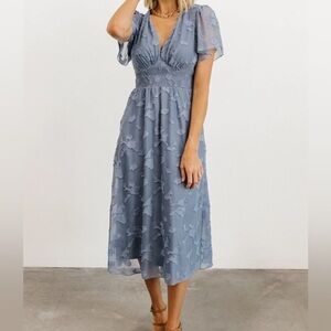 Baltic Born June Smocked Midi Dress